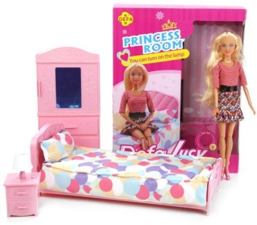 Кукла-сюрприз Defa Lucy Princess room 20 см