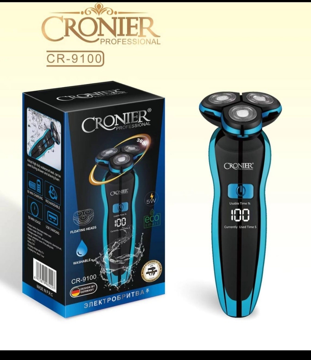 Электробритва Cronier CR-9100 роторная