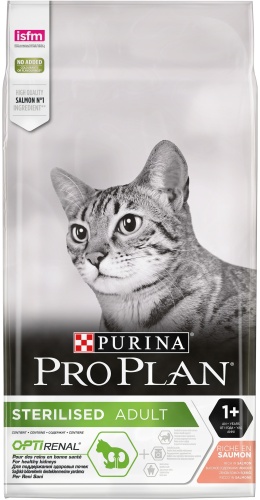 Purina One Sterilized лосось 10 кг
