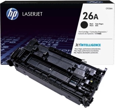 HP 26A CF226A черный