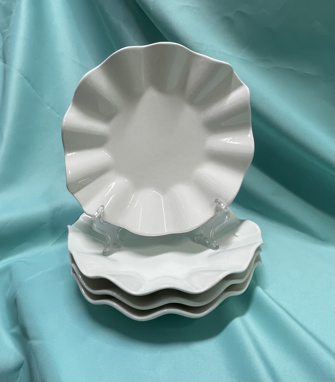 Салатник Tuobo Базовая 4 шт, фарфор, 21х22 см