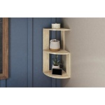 Полка Клик Мебель Лео №3, Дуб сонома, 26.6х25x54.8 см, светло-коричневый