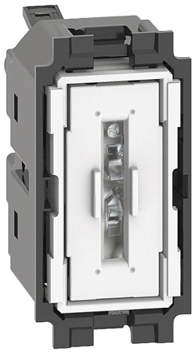 Выключатель клавишный Bticino K4003A, черный