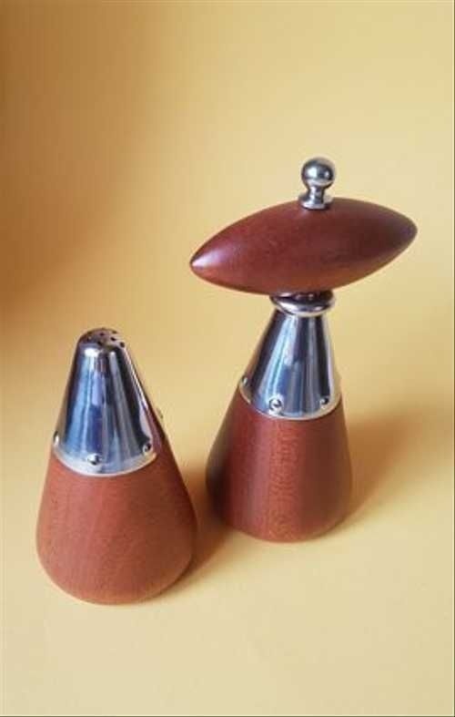 Zepter New Set Salt And Pepper LX-254-N, металл, дерево