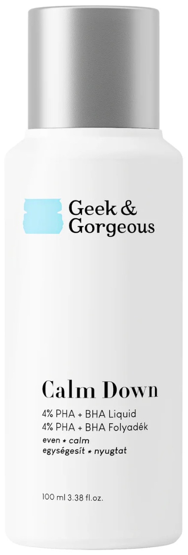 Geek&Gorgeous тонер Calm Down 4 % PHA + BHA 100 мл