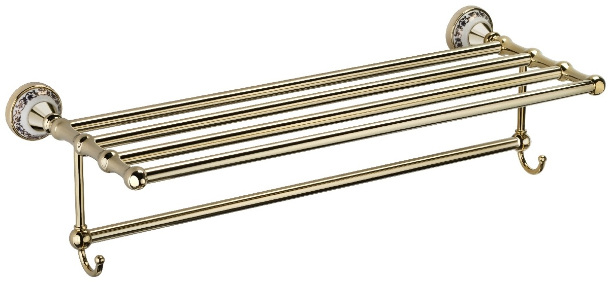 "GOLD BOGEMA" Полка для полотенец FX-78515G (к/к 4) - артикул K0000044778