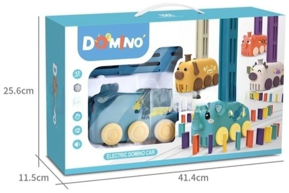 Купить Наборы игрушек Toystar Паровозик-домино Слоник 7799 в кредит в ...