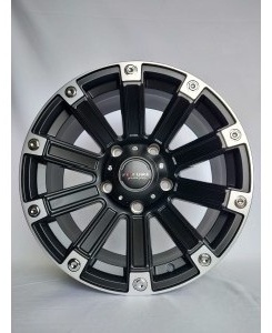 RS 247 9x18/5x150 D110.1 ET0 черный, серебристый