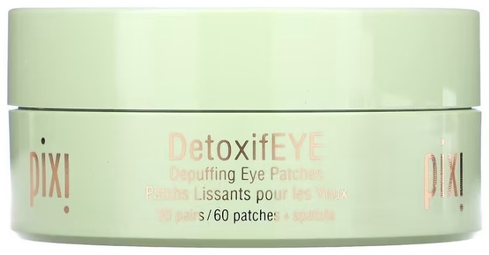 Патчи Pixi гидрогелевые DetoxifEye разглаживающие 60 шт