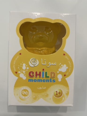 Кусковое мыло детское Suna Child moments 90 г