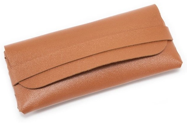 Мягкий футляр Elite Optical N.K.Karl искусственная кожа, 16.7 x 8 см коричневый