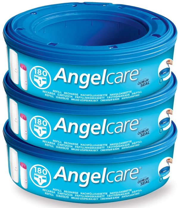 Angelcare Комплект сменных кассет к накопителю 3 шт AR9003-EU