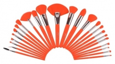 Beauty Creations The Neon Orange набор кистей 24 шт