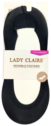 Подследники LADY CLAIRE 1 пара черный 36-40
