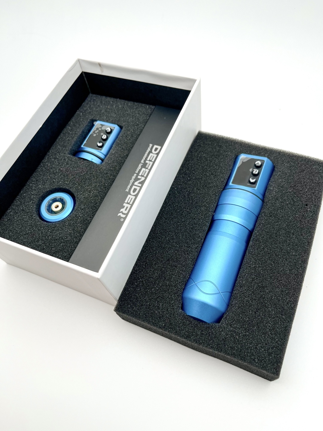Тату-машинка Defenderr Vector Baby Blue роторная 6500