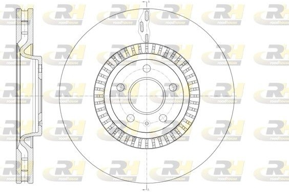ROADHOUSE Тормозной Диск 6144610