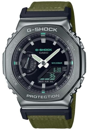 Кварцевые CASIO GM-2100CB-3AER сталь