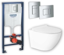 Grohe унитаз с инсталляцией KeraLUX 203 XR, керамика