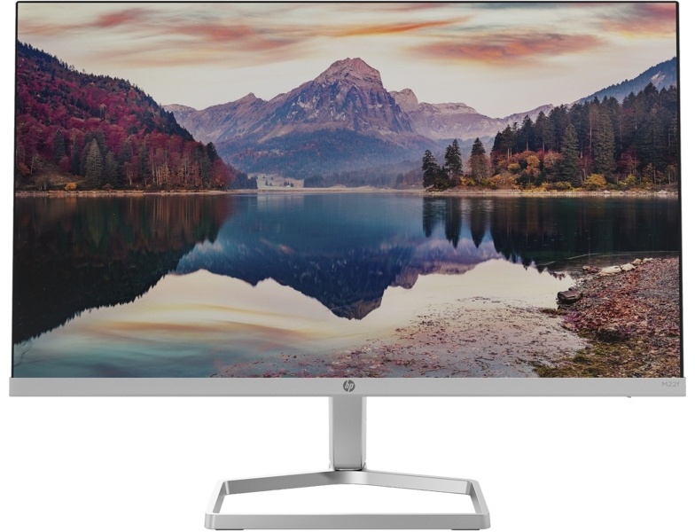 Монитор 21.5" HP 2D9J9AA серебристый