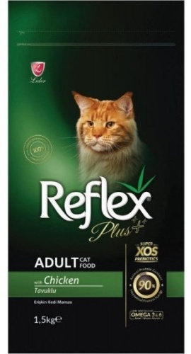 Lider Reflex Plus для взрослых курица 1.5 кг