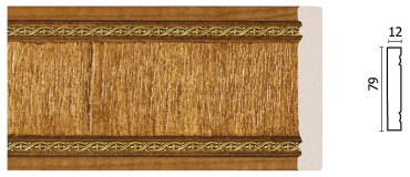 DECOR-DIZAYN молдинг 150-4, дюрополимер