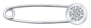 Булавка SOKOLOV 94040094 вес 0.72 г серебро, фианит