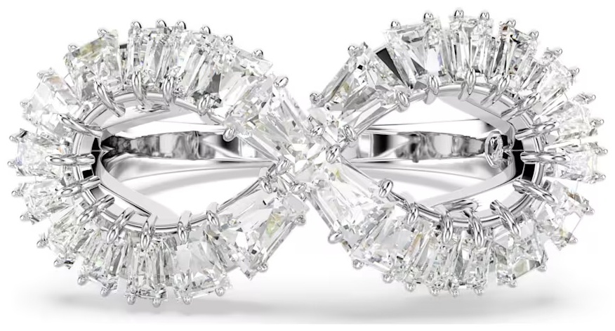Кольцо Swarovski размер 17.2 ювелирный сплав, цирконий