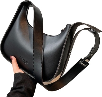 Сумка багет Fashion&Bag экокожа черный