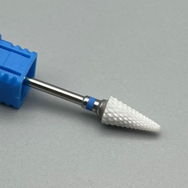Насадка ELPAZA M 3/32 Large Cone R ST (C) фреза конус заостренный насечка синяя 1 шт