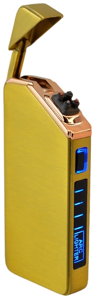 Lighter электронная зажигалка 4504, металлический сплав