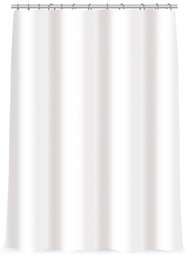 Штора Vetta 461-591 180x180 белый, PEVA