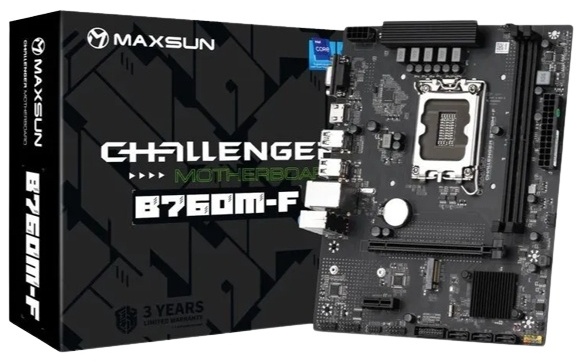 Материнская плата MAXSUN Challenger B760M-F