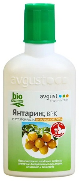Удобрение AVGUST жидкость Янтарин, ВРК 0.1 л кг