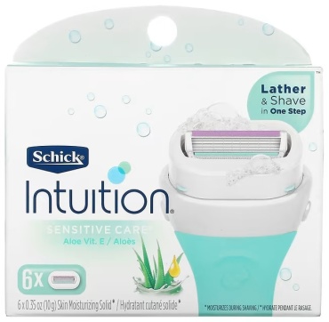 Schick Intuition Sensitive Care сменные кассеты 6 шт