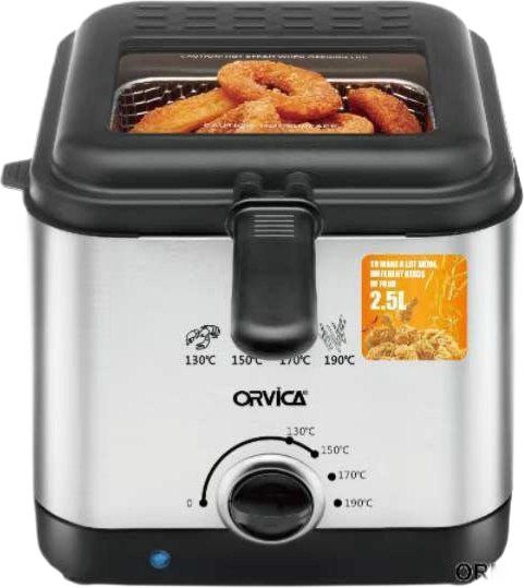 Фритюрница Orvica ORM-8820 черный, серебристый