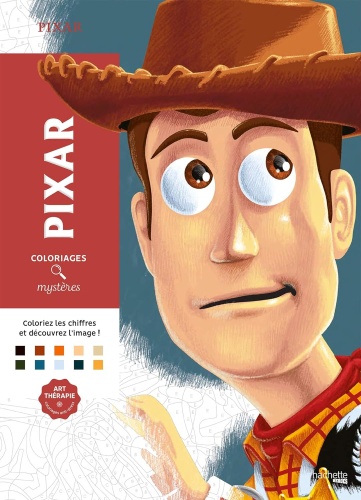 Hachette Heroes Coloriages mysteres Pixar