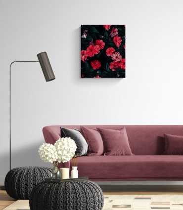 SQ_DECOR картина Красные цветы 40х50 см