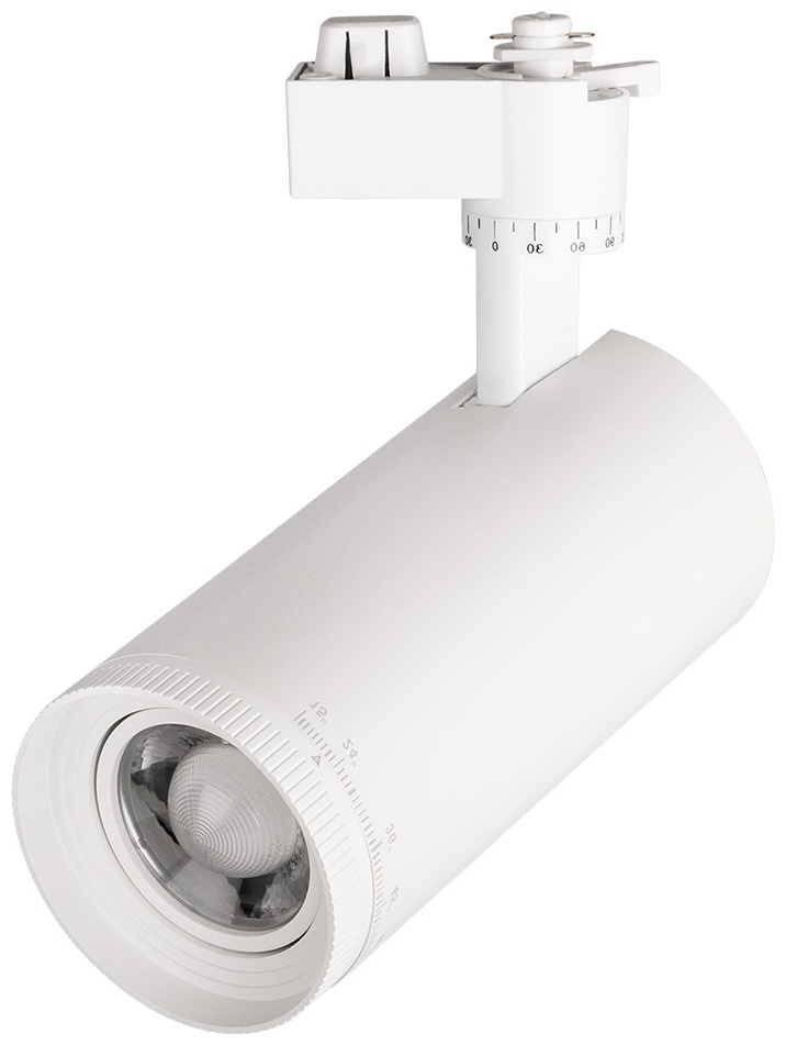 Jazzway трековый светильник PTR 0728 ZOOM 28w 3000K WH IP40