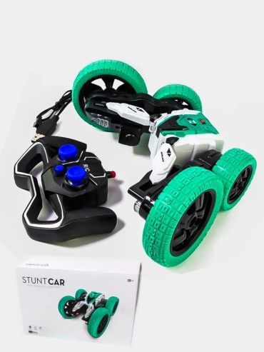 Трюковая машинка Stunt Car NO54789, бирюзовый