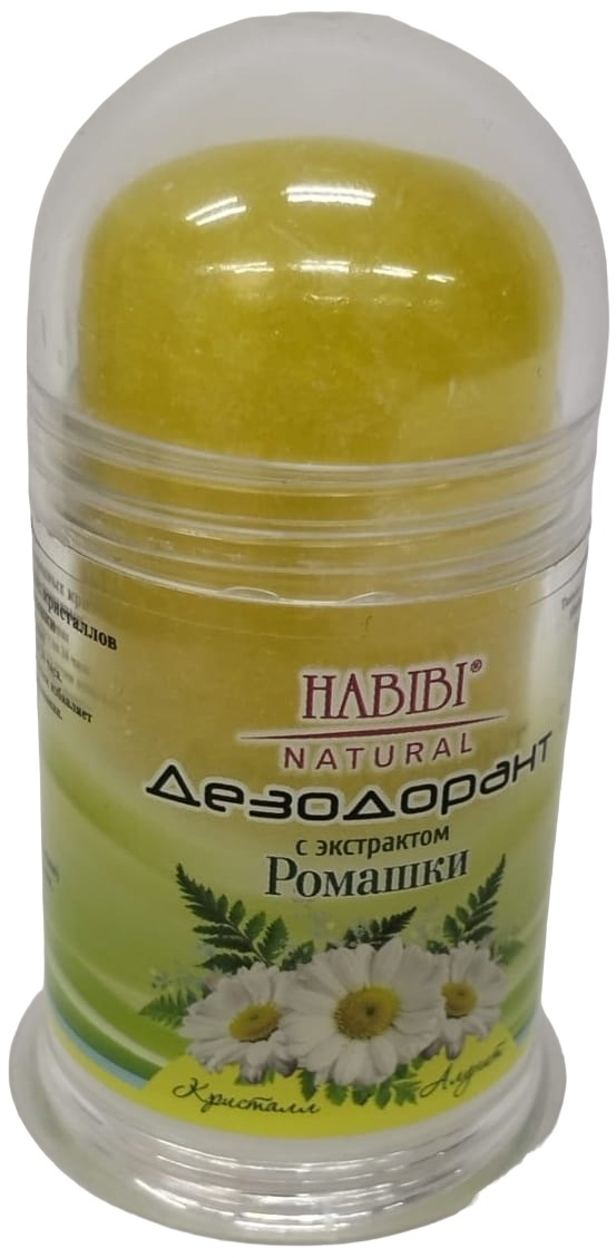 HABIBI Natural С экстрактом ромашки дезодорант унисекс 60 г