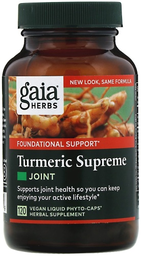 Gaia Herbs БАД Turmeric Supreme Joint 120 капсул
