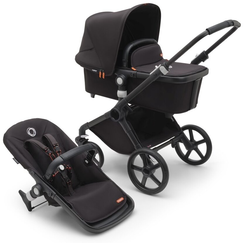 Купить Коляска трансформер Bugaboo Fox Cub 100175001, черный в Алматы ...