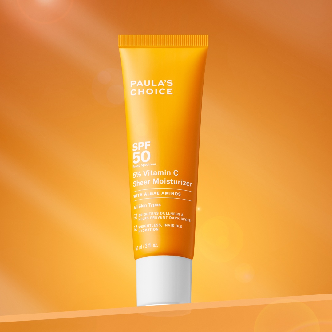 Paula's Choice крем 5% Vitamin C Sheer Moisturizer SPF50 для лица 60 мл