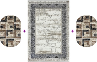 Ковер Milat Hali 250x350 см, короткий ворс, Турция