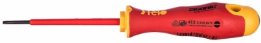 Felo отвертка диэлектрическая 41302590 SL2.5х75 мм, 1 шт.