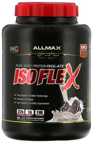 ALLMAX 100% Pure Whey Protein Isolate Печенье со сливками 2.2 кг