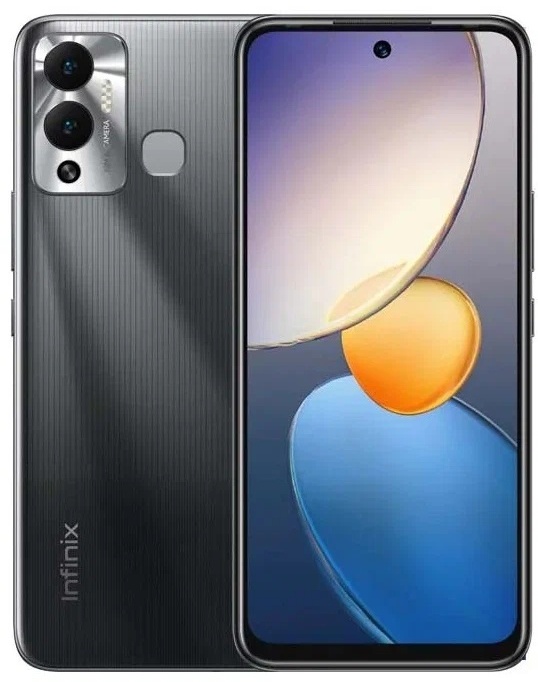 Смартфон Infinix HOT 12 PLAY 4 ГБ/128 ГБ черный