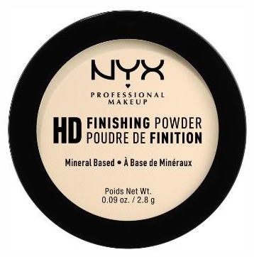 NYX Professional Makeup HD High Definition Finishing Powder сухая 02 Banana полупрозрачный