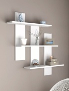 Полка Полка навесная 01-21446207, 84х14x84 см, белый