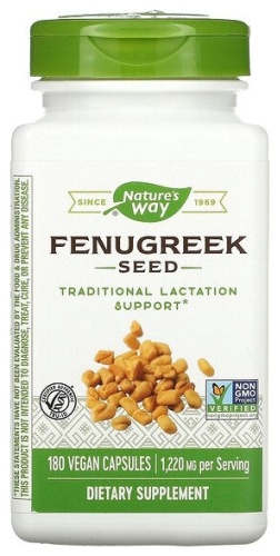 Nature's Way БАД Fenugreek Seed 180 капсул